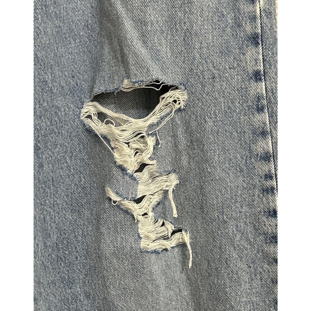 Levi’s Women’s ‘94 Baggy Wide Leg Jeans Medium Blue, Distressed, Size 27X31, NWT - Picture 6 of 13